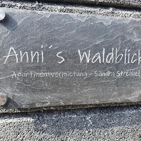דירות Burgstadt Anni'S Waldblick מראה חיצוני תמונה
